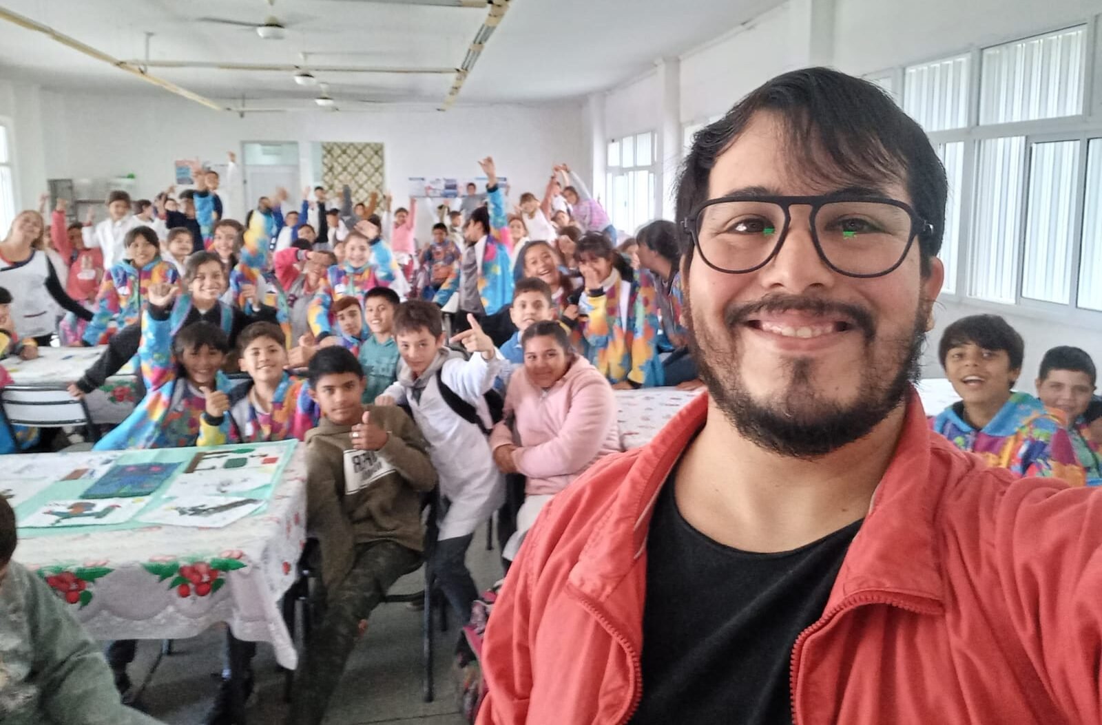 Foto ilustrativa. (Visita a Escuela NINA N° 7 "San Lorenzo" en La Paz, Entre Ríos)